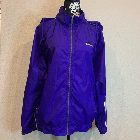 Adidas Vintage Windbreaker Size: M - Picture 2 of 10